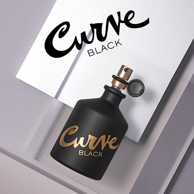 Curve Black Men's Cologne Fragrance Spray, Casual Day or Night Scent, 4.2 fl oz
