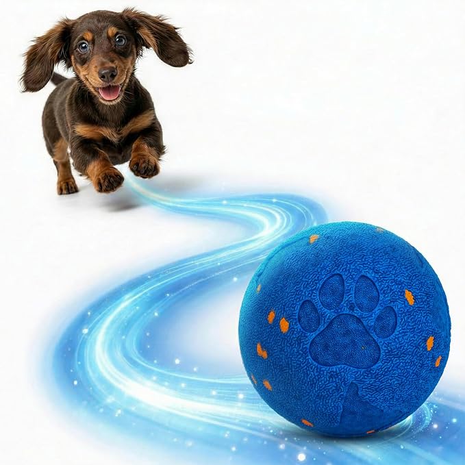 Interactive Dog Toys, 3.2 Inch Smart Dog Ball