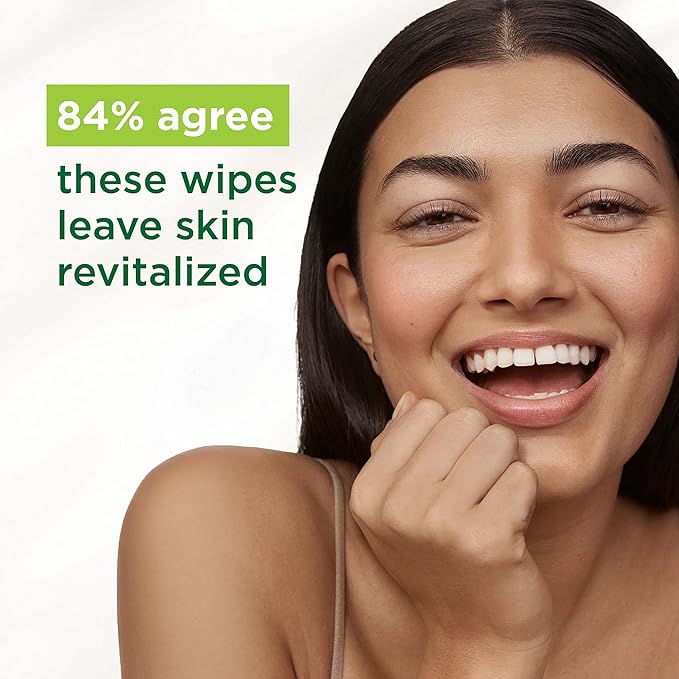 Simple Kind To Skin Micellar Makeup Remover Wipes - Face Wipes Instantly Remove Waterproof Makeup - Enriched with Vitamin B5 and E - Vegan - 2 pc