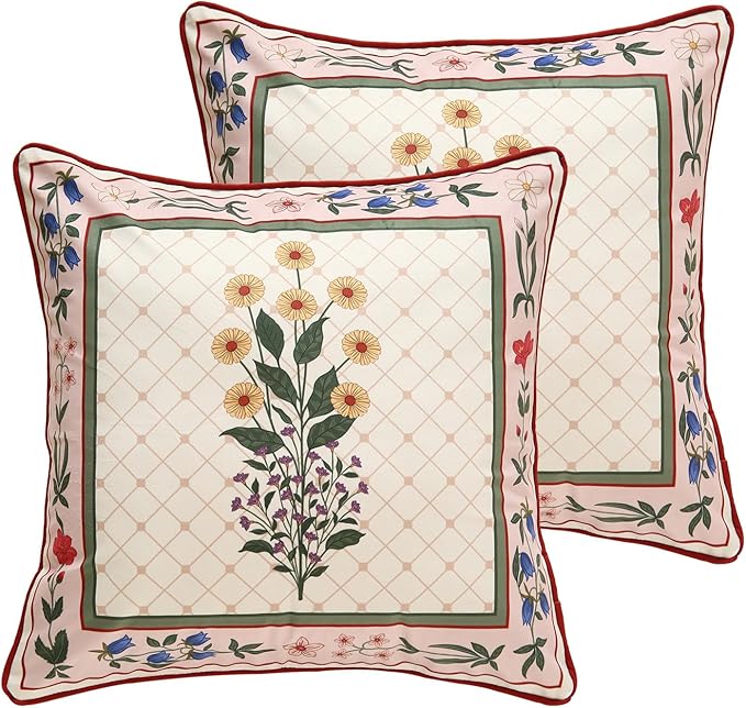 Designer Velvet Throw Pillow Cover,18"x18" Set of 2-Bertina B | Pillow Cover,Concealed Zipper Design,Dragonfly Pattern,Sofas,Bedroom,Living Room,Lounge Chairs,All Season Home Decor