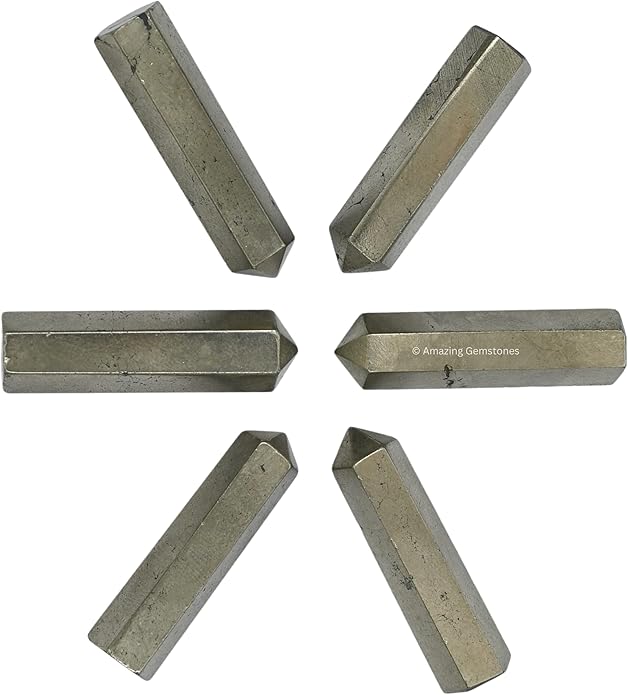 Amazing Gemstone Crystal Points Bulk Healing Crystals & Stones - Premium Single Terminated Healing Wand Point Bulk Crystals for Crafts, Crystal Grid, DIY Work
