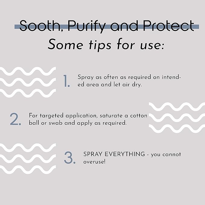 Hypochlorous Acid Cleanser for Adult and Teenage Acne & Eczema – Tattoo, Piercing & Post Procedure Aftercare – Post Workout Skin - Daily Toner, Dry Eye and Lash Spray (Medium 4 oz.)