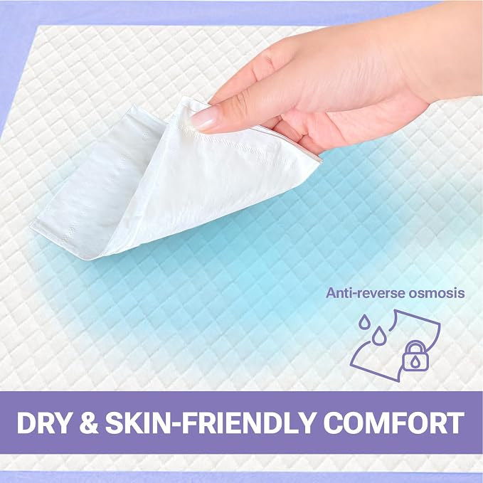 CLEAN SPACES Puppy Pads 100 Count, 22"x22" | Super Absorbent Disposable Pee Pads for Dogs That Neutralize Odor, Wee Wee Pads / Potty Training Pads