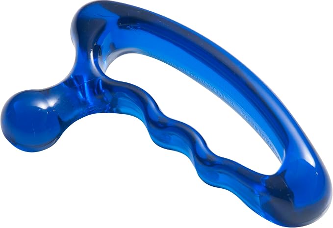 The Pressure Positive Co. Index Knobber II Massage Tool, Foot & Reflexology Massager, Perfect for Plantar Fasciitis,Tennis, Golfers Elbow, Neck Pain Relief, Trigger Point Relief, Sapphire Blue