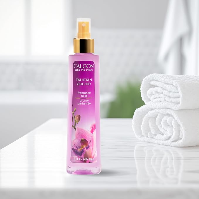Calgon Fragrance Body Mist, Tahitian Orchid, 8 fl oz