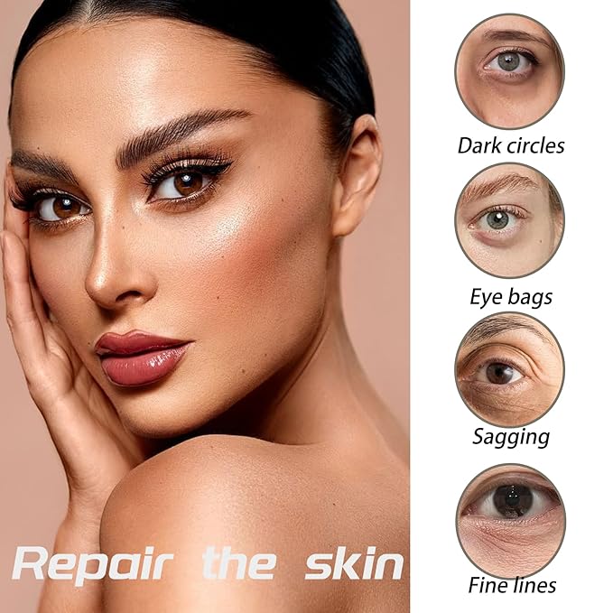 15 Pairs Under Eye Patches for Dark Circles,15 Packs Lip Masks,Hydrating Under Eye Masks and Lip Patches for Women,Undereye Mask Patches for Eye Care,Moisturizing Eyemasks Skin Care Set