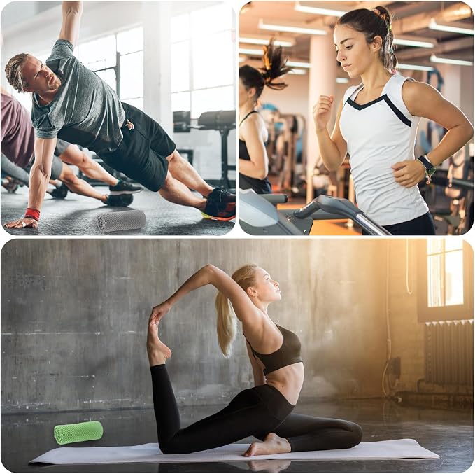 4 Pack Cooling Towel for Face Neck,Workout Gym Fitness Yoga Running Tennis Hiking Camping Cool Towels(4 Pack-01)