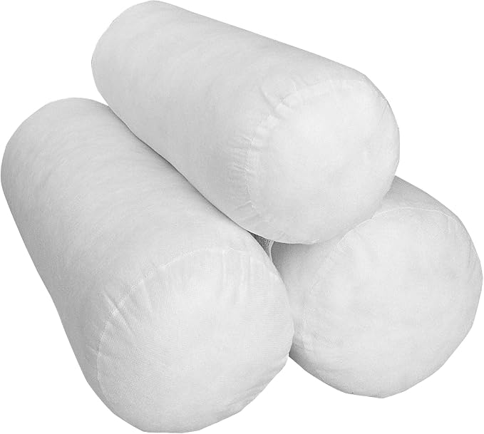 Hometex Canada Bolster Insert 6" x 17" Polyester Filled Standard Cover (6 Pack)