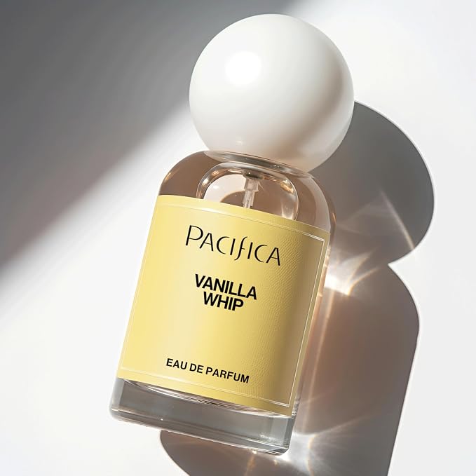 Pacifica Vanilla Whip Eau de Parfum, Female, Liquid, 1 Fl Oz, Vanilla, Vegan, Long Lasting, Paraben Free