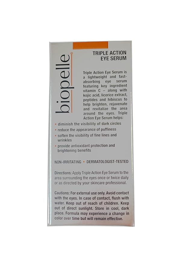 Biopelle Triple Action Eye Serum