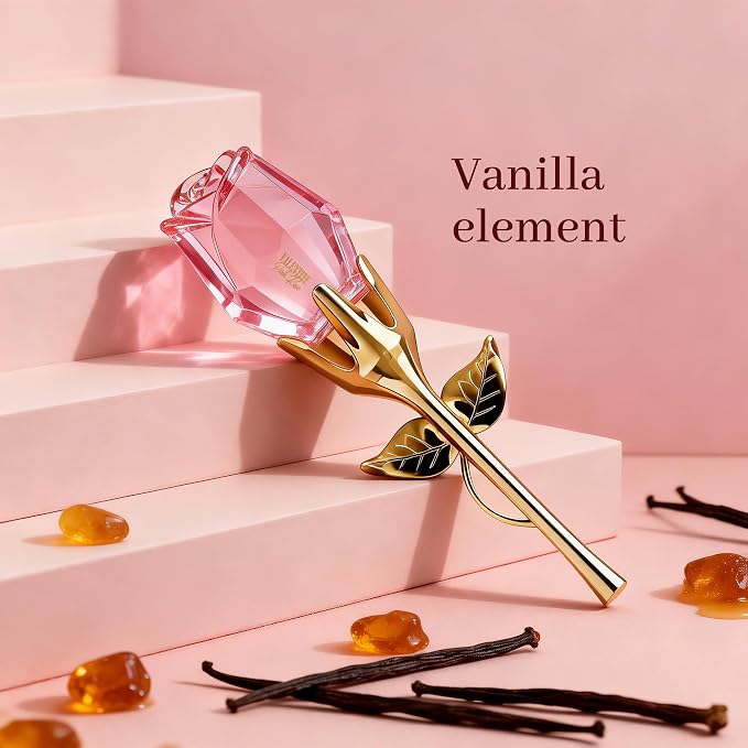 A CENTER Valentine Pink Rose 2-Piece Fragrance for Women 1.7 Fl Oz Each | Long Lasting Oriental Floral Perfume | Elegant Size Eau de Parfum Duo | Cologne Gift Daily Use