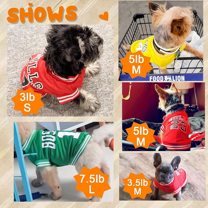 Dog Clothes Basketball Mesh Breathable T-Shirt,Pet Clothes Puppy Sportswear Spring/Summer Fashion Dog Shirt. (Red, XX-Large)