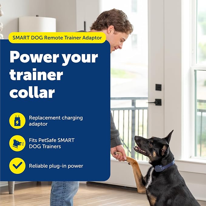 PetSafe SMART Dog Remote Trainer Adaptor | Replacement Charger for PDT00-15748 Collar, Durable, Travel-Ready Design