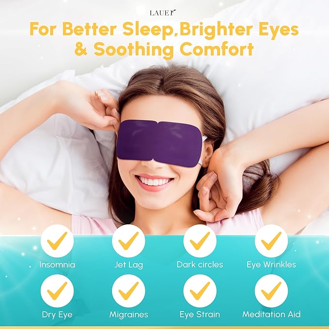 Heated Eye Steam Mask Dry Eyes Self Warm Compress Dark Circles Puffiness (1 Count (Pack of 6), Set of Scent (Lavender, Chamomile, Green Tea, Mint, Mandarin Basilic, Unscented))