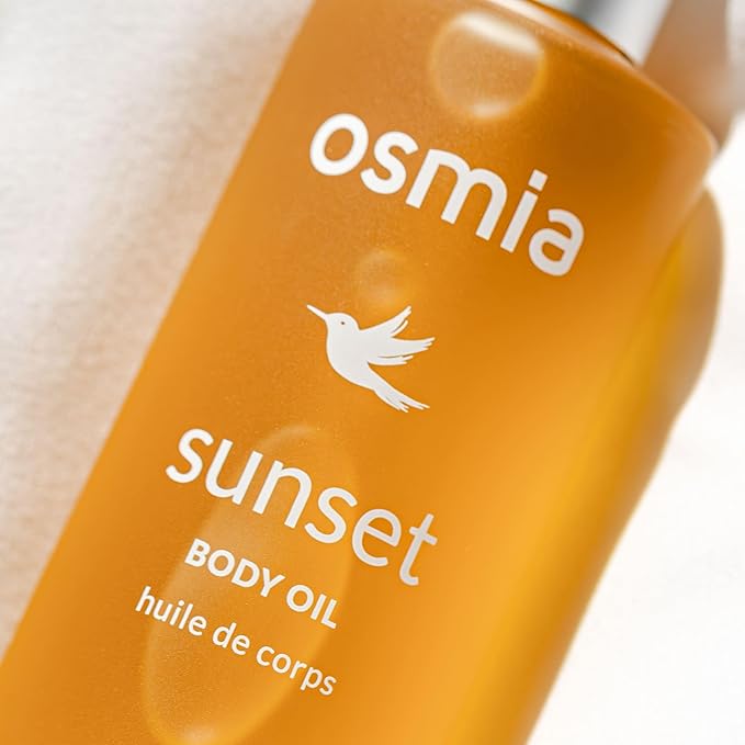 Osmia Skincare Sunset Body Oil | Jojoba, Kukui, Rosehip Seed Oils | Nourish, Soothe, Strengthen | Clean Beauty For Healthy Skin (4 fl oz | 120 ml)