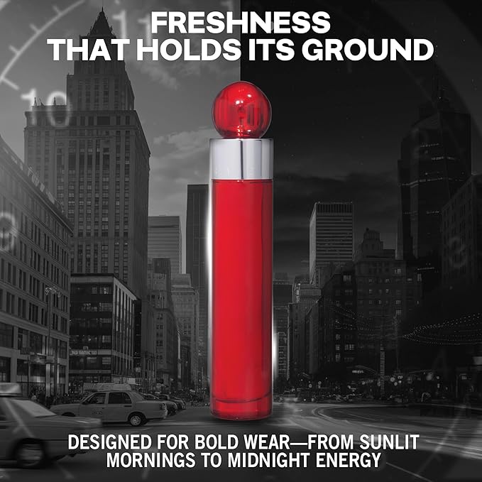 Perry Ellis 360 Red Men Eau De Toilette Spray, 1.7 Ounce, 1.7 Fl. Oz
