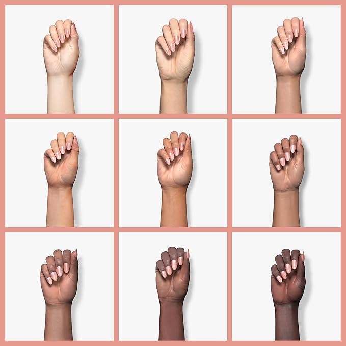 ILNP Whisper - Warm Pink Shimmer Jelly Nail Polish