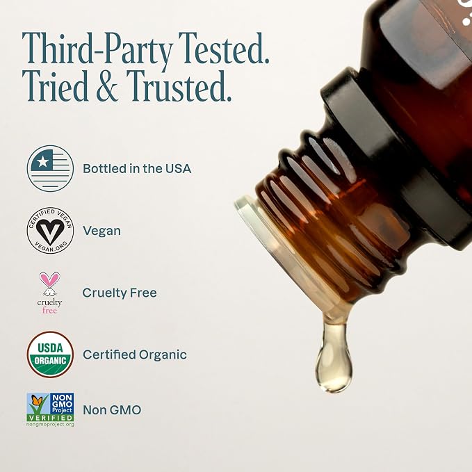 Cliganic Organic Essential Oils Blend - Deep Breaths - State of Flow (Packaging May Vary)