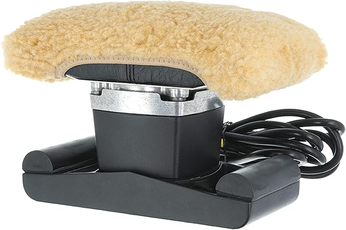 Core Products Jeanie Rub Variable Speed Massager, Deep Tissue Back & Shoulder Massager for Pain Relief, Body Massager, Great Gift for Back, Neck, Lower Back & Cellulite Massage - Fleece Cover Combo