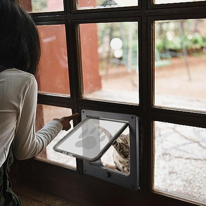 Cat Door Smart Magnetic Pet Supplies
