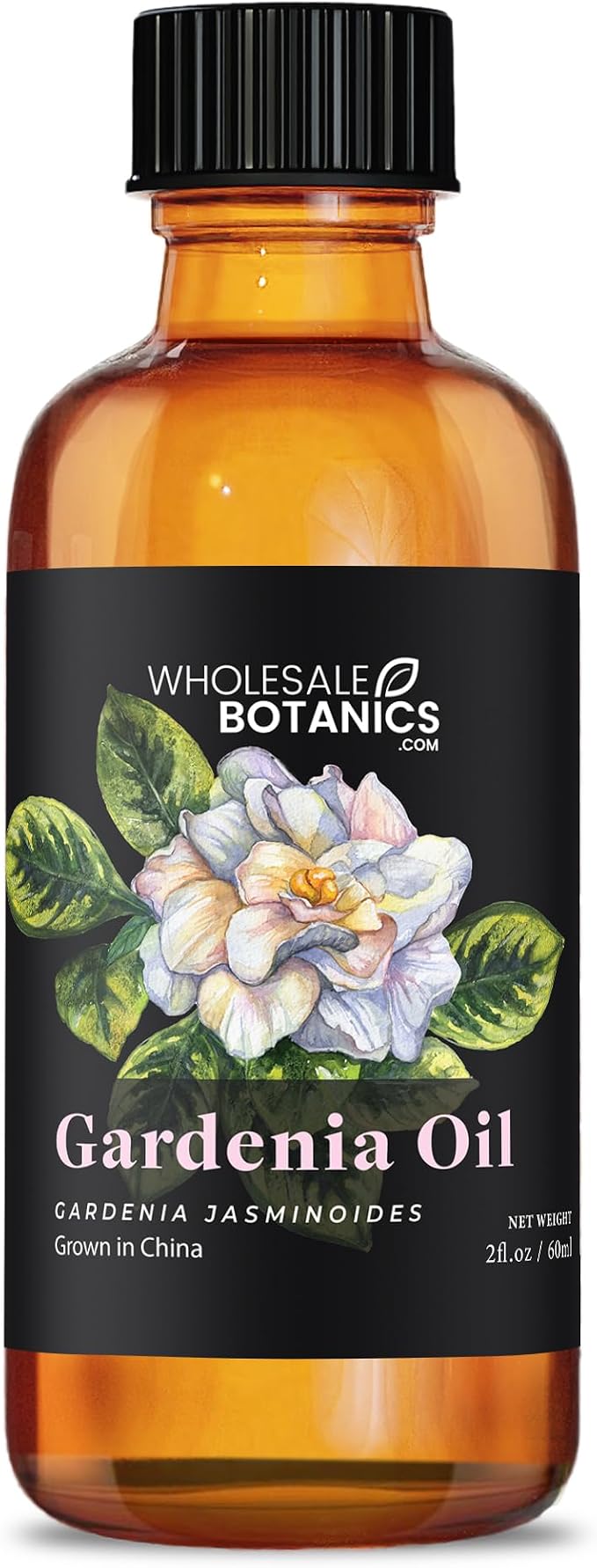 Gardenia Essential Oil by Wholesale Botanics | Premium Grade Essential Oil | for Aromatherapy, Soaps, Lotions, & Candles | Vegan & Cruelty Free (2 Fl.Oz.)