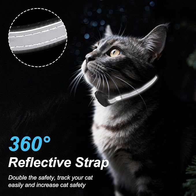 Google Cat GPS Tracker Collar (Android Only) Smart Cat Activity Tracker
