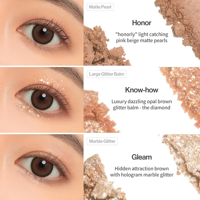 UNLEASHIA Glitterpedia Eye Palette NO.2 All of Brown