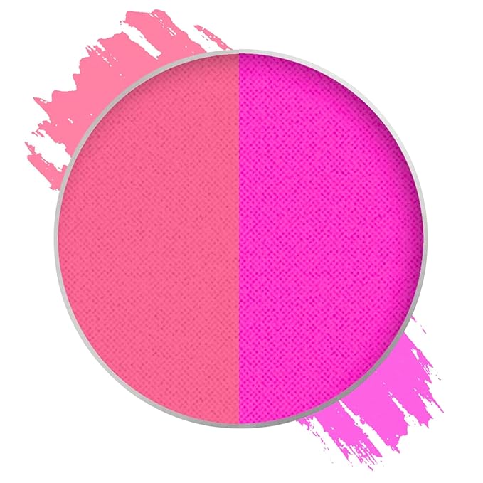 Mehron Paradise FX UV Neon Glow – Intergalactic – Neon Pink/Coral UV 0.25 oz | Pro Water-Activated Shimmer Paint for Raves, Costumes, SFX, Halloween, Stage, Screen, Theater & Cosplay