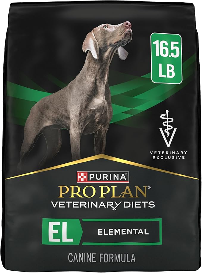 Pro Plan Veterinary Diets Purina El Elemental Dog Food Dry Formula - 16.5lb Bag