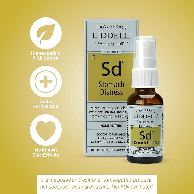 Liddell Homeopathic Stomach Distress, 1 Ounce