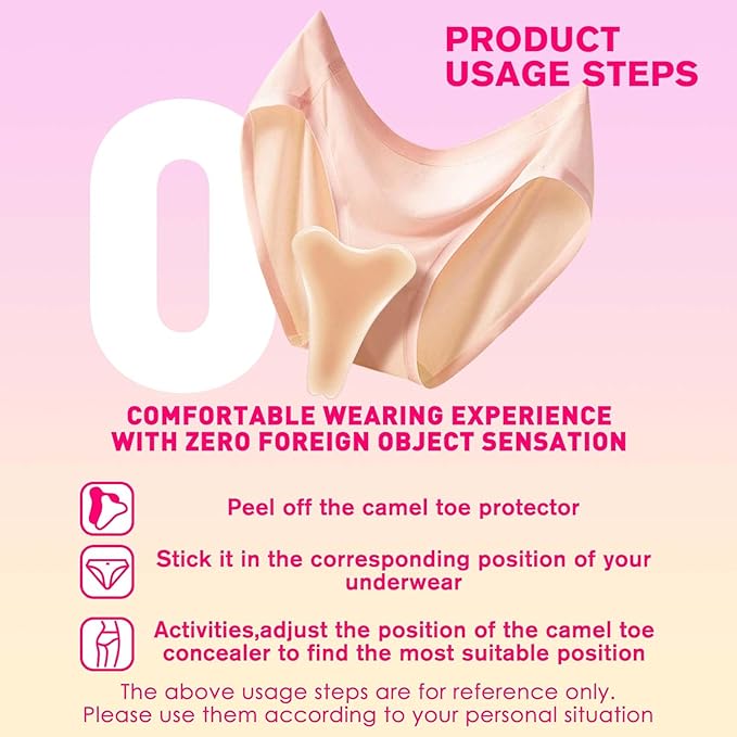 Pacify 8 Pack Silicone Clothing Liners - Reusable Y-Shape Seamless Concealer Pads for Women's Activewear & Swimwear