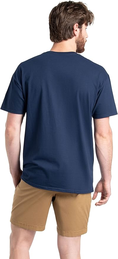 Fruit of the Loom Men's Eversoft Cotton Odor Control & Breathable Moisture Wicking T-Shirts