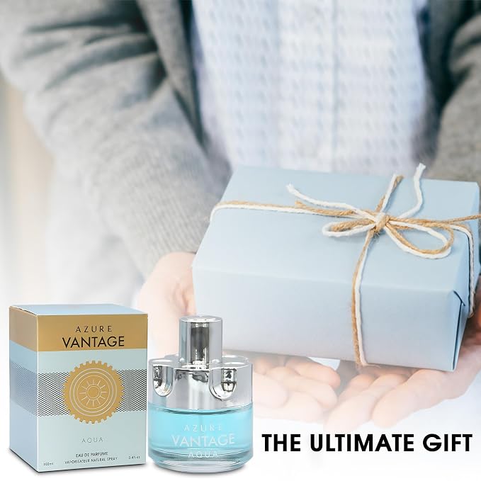 AFLUXE Verse Adonis&Azure Aqua Combo Men Cologne 3.4 Fl. Oz Men's Perfume Refreshing Combination of Woody Floral & Fruity Scents Eau De Parfum for Men Lasts All Day Best Gift for Any Occasion