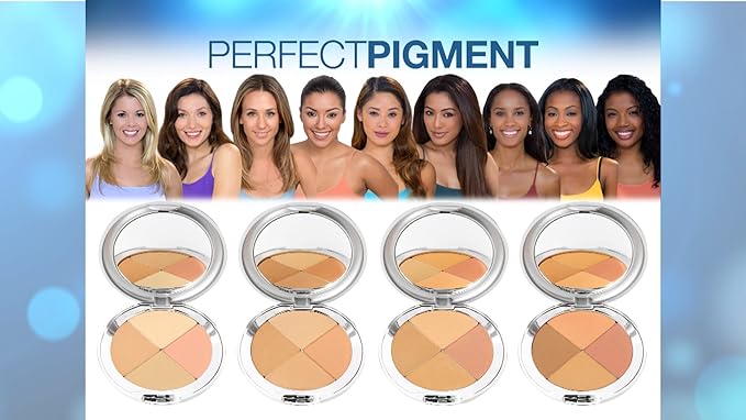 Christina Cosmetics Perfect Pigment 3: FULL SIZE 7 PIECE KIT - For Rich tan to Medium Caramel complexions