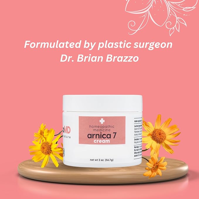 brazzoMD Arnica Cream - Eye, Face, Hand and Body Cream - 2 ounces