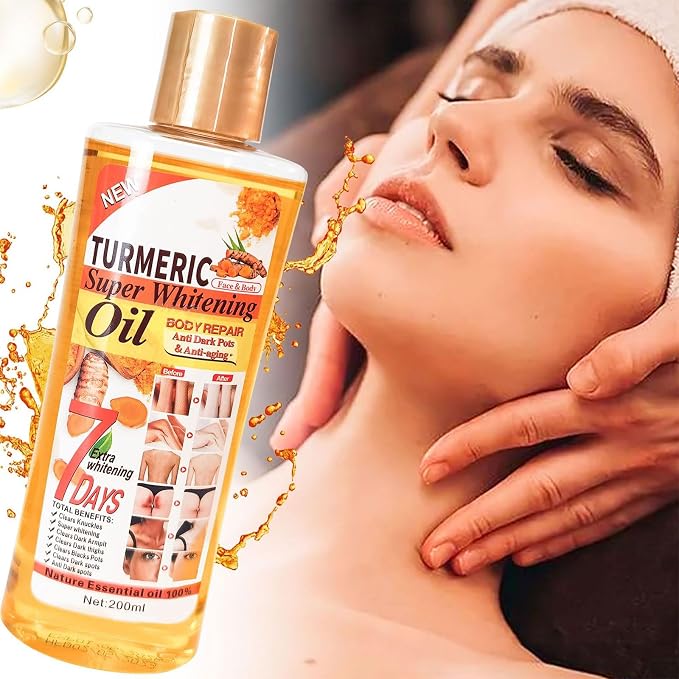 GeRRiT 200ml Ginger Massage Essential Oil,Gentle Skin Ginger Essential Oil,Facial Body Moisturizing Relaxing Massage Ginger Oil (1PCS)