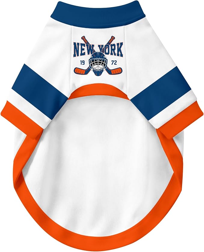 New York Dog Clothes Personalized Pet T Shirt for Dogs Gift | Custom Name Number Jersey Style Pet Shirt for Dog