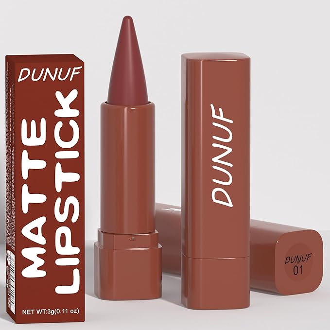Dulele 5PCS Crayon Matte Lip Liner Set, Gradient Smooth Lip Liner and Lipstick, Natural Longwear Lip Liner Pencil, Non Stick Lip Stain Lip Makeup Pencil