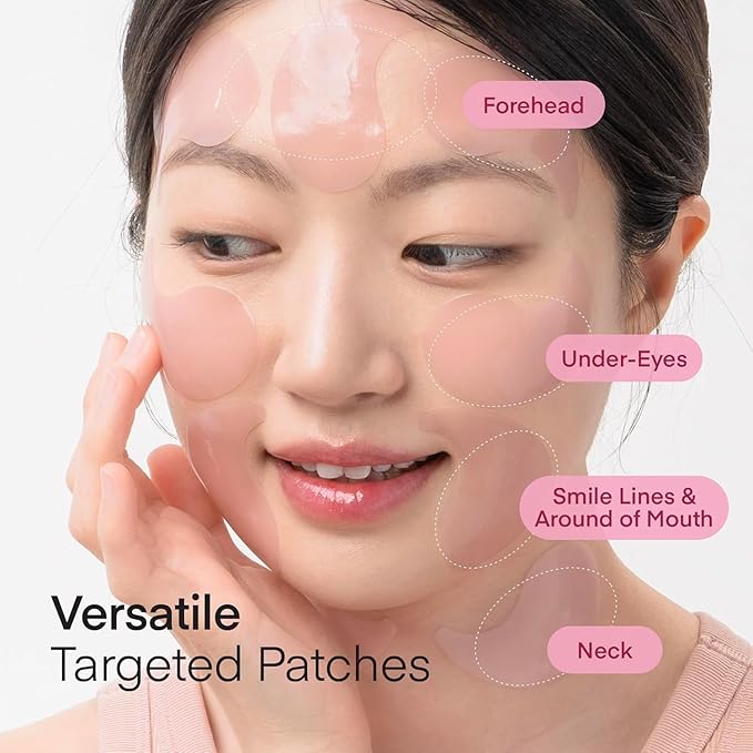 TEREZ & HONOR Korean Collagen Mask Set - 3-Piece Bundle with 4ea Bio-Collagen Face Masks, 100 ml Night Wrapping Peel-Off Mask & 60 pcs Eye Patches for Deep Hydrating, Firming & Glass Skin Glow