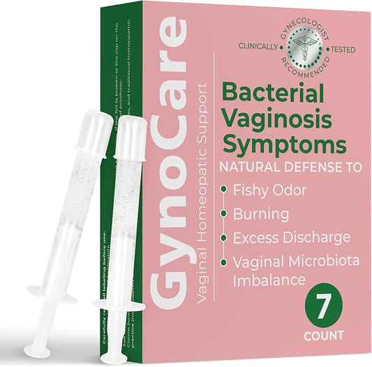 Bacterial Vaginosis Symptoms Relief | BV For Women | Natural Homeopathic Vaginal Ointment for Odor, Itching, BV, and Vaginal Microbiota Imbalance | 7 Pre Filled Applicators