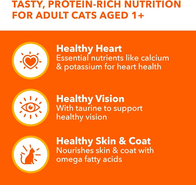 IAMS Perfect Portions Healthy Adult Pate Wet Cat Food, Variety, 24 Count | Grain-free, Omega 6 & 3 Fatty Acids for skin & coat, prebiotics & beet pulp, Vitamin E immune support, 2.6 oz twin-pack trays
