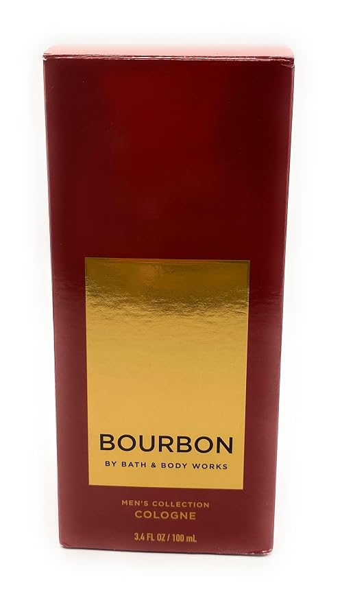 Bath and Body Works Bourbon Men's Fragrance 3.4 Ounces Cologne Spray