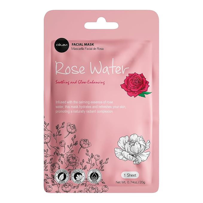 Celavi Essence Facial Face Mask K-Beauty Skincare Korea Skin Care Moisturizing (2 of each) D Set