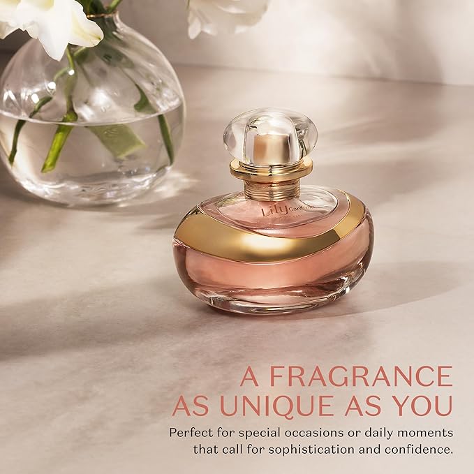 O Boticário Lily Gardenia Eau de Parfum - Long Lasting Perfume for Women - 2.5 oz / 75 ml, Premium Brazilian Floral Fragrance with Gardenia & Lily Notes, Luminous Signature Scent, Women's Perfume Gift