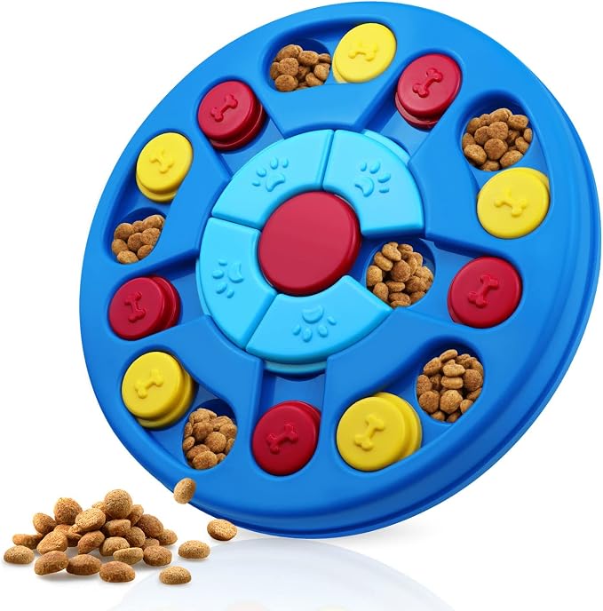 Joansan Dog Puzzle Toys, Interactive Treat Dispenser IQ Stimulation