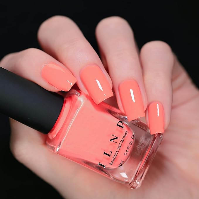 ILNP Sunny Days - Radiant Neon Peach Cream Nail Polish