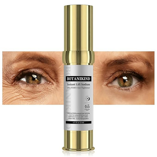 15S Instant Eye Tightener Cream, Firmx Eye & Face Cream Temporary Eye Tightener for Eye Bags, Puffiness & Wrinkles, Dual-Action Firming & Long-Term Repair with 5000ppm PDRN, Panthenol, 0.71 Fl Oz