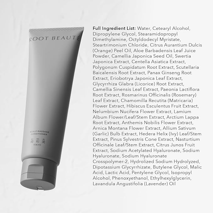 KIWABI ROOT BEAUTÉ Scalp Conditioner – Hair Growth & Scalp Treatment for Thinning, Dry & Oily Scalp – Sulfate-Free Hair Conditioner for Women with 23 Botanicals for Lustrous & Healthy Hair