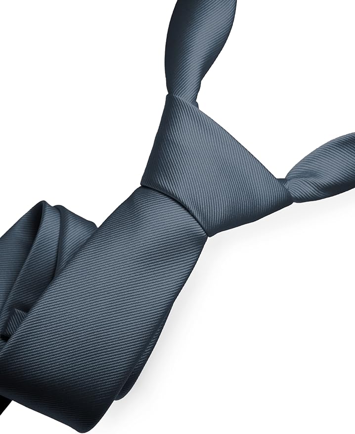 RBOCOTT Solid Color Tie Formal Necktie for Men