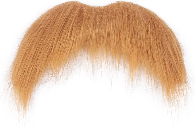 Self Adhesive Fake Mustache False Facial Hair Stick On Cosplay Mustache Halloween Party